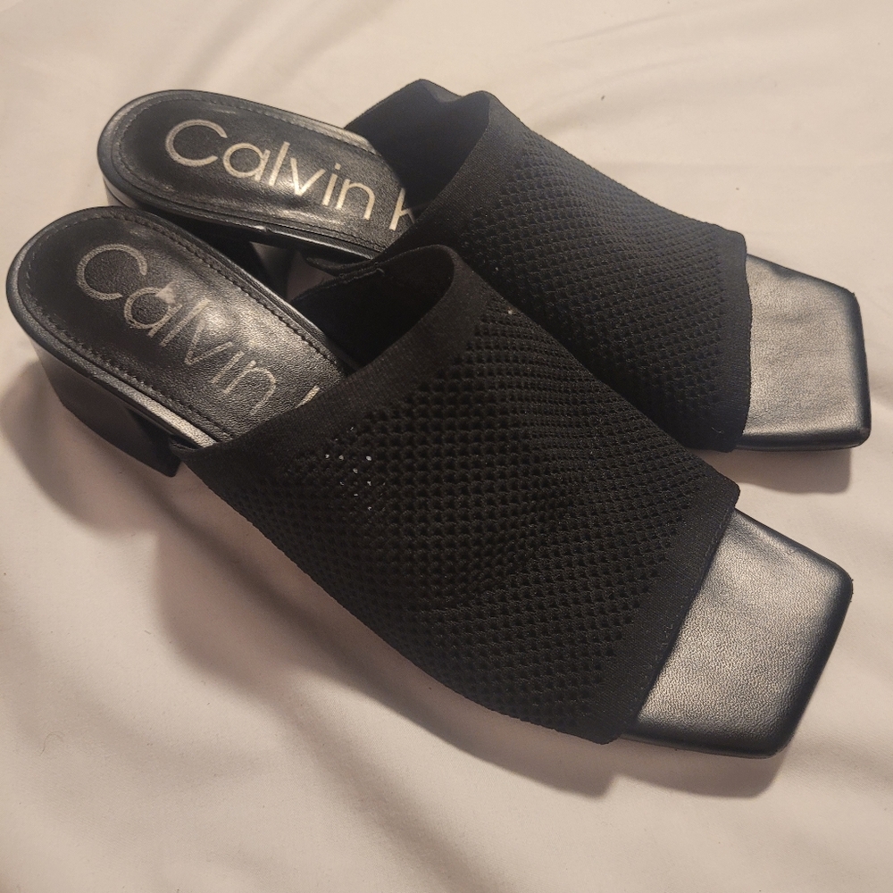Comfortable Open Toe 1" Heel